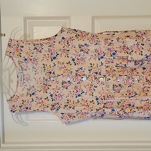 Floral 100% cotton dress